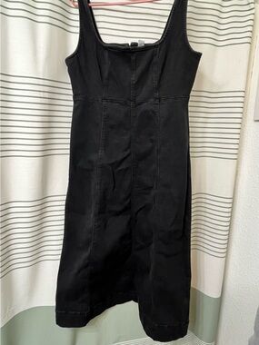 Old Navy Black Sleeveless Tank Dress